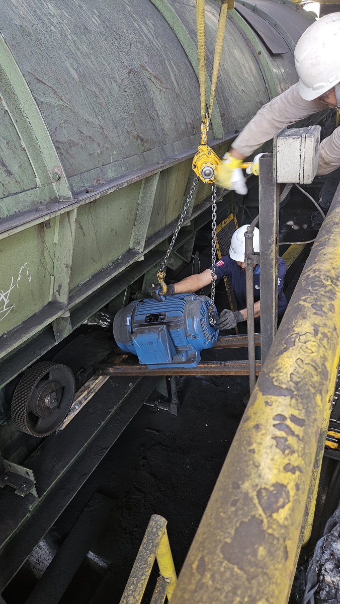 Industrial — troca de motores / alto rendimento